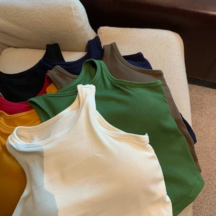 Chroma Curve Built-In Bra Top